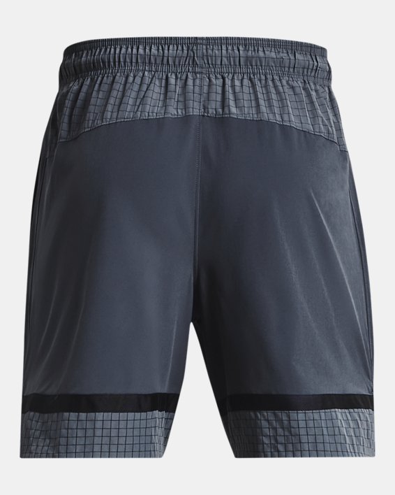Men's UA Accelerate Woven Shorts, Gray, pdpMainDesktop image number 5